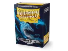 Dragon Shield Sleeves: Matte Night Bleu (100)